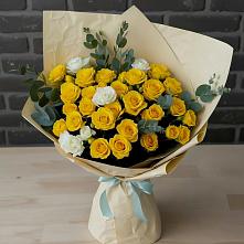 Букет цветов из:  Розы #REPLACE_PRED# Илек