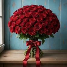 Букет Красные розы Блэк Меджик в Илек