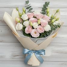 Букет цветов из:  Лизиантусы в Илек