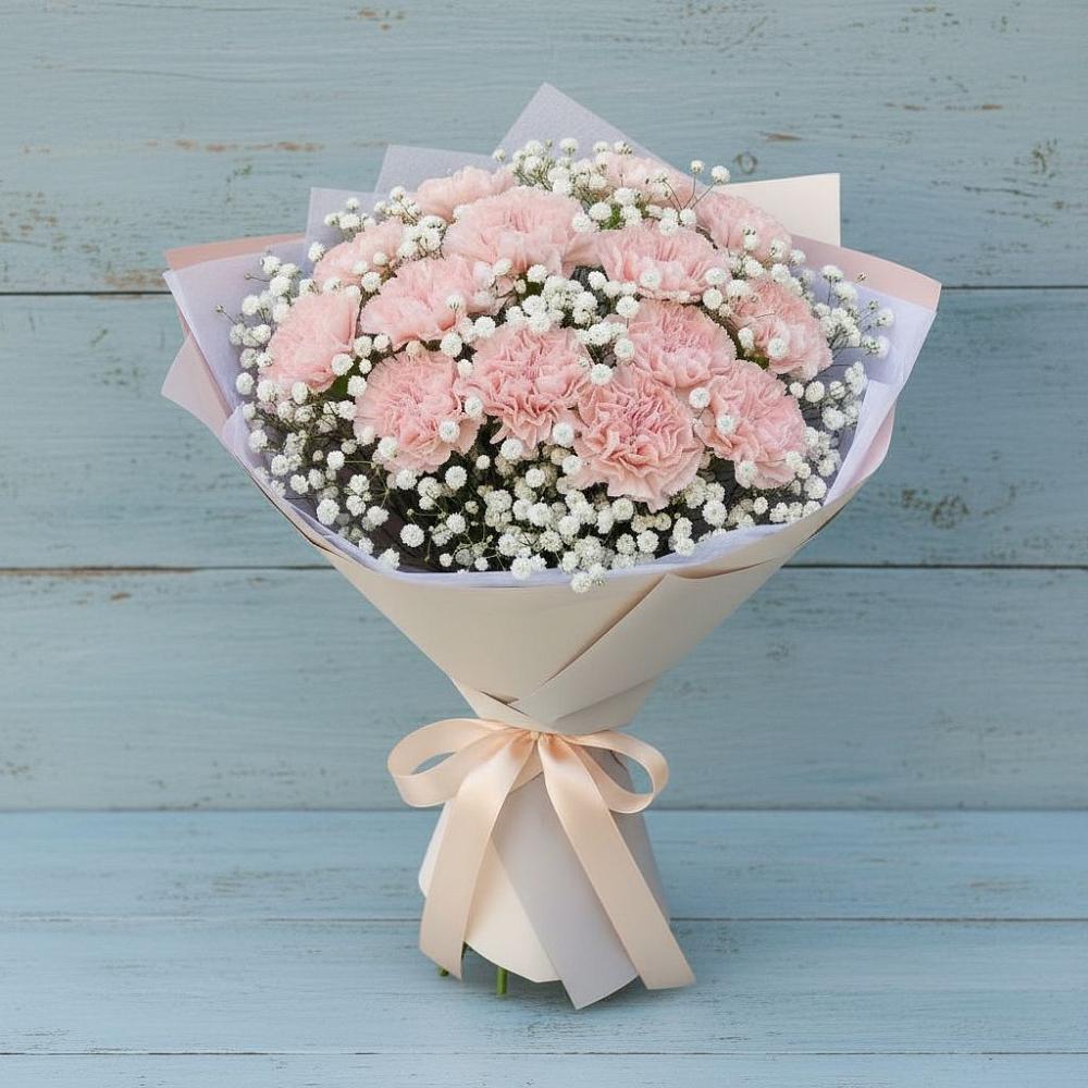 Букет цветов из: Гвоздики в Илек