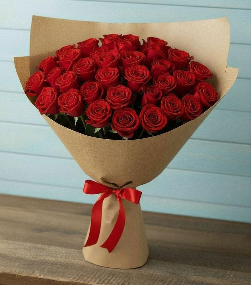 Букет Красные розы Милано в Илек