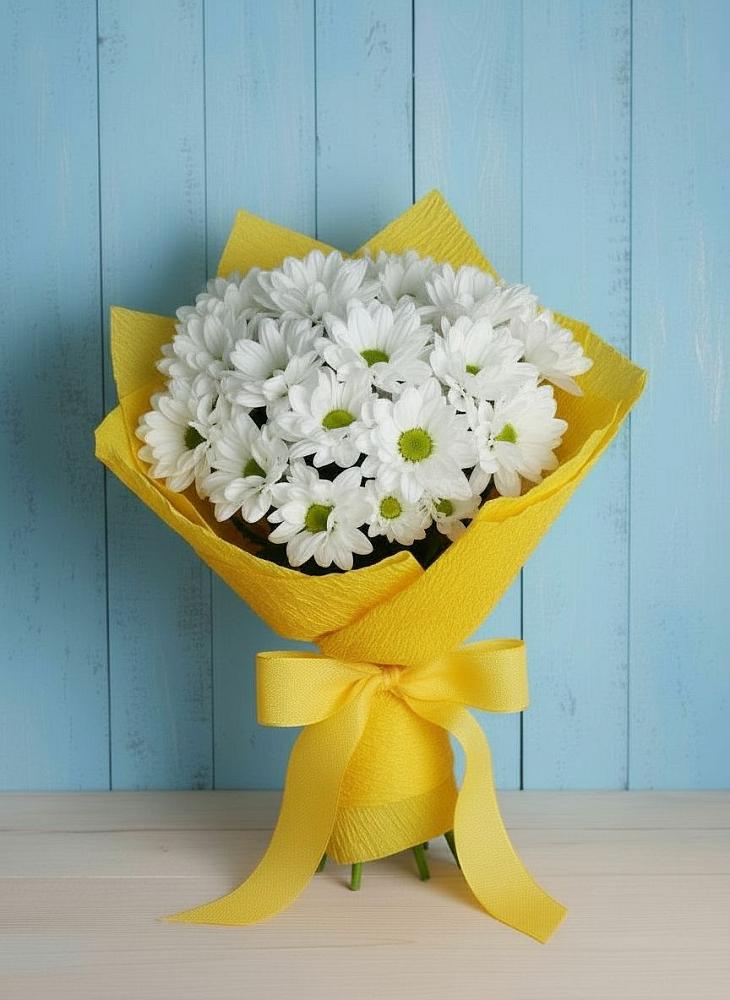 Букет цветов из: Хризантемы в Илек