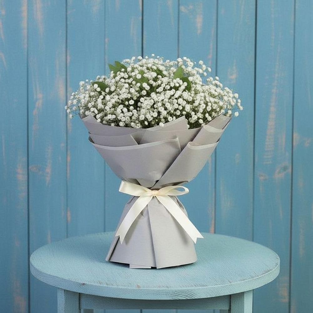 Букет цветов из: Гипсофила в Илек