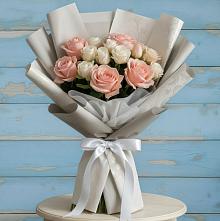 Букет цветов из:  Розы #REPLACE_PRED# Илек