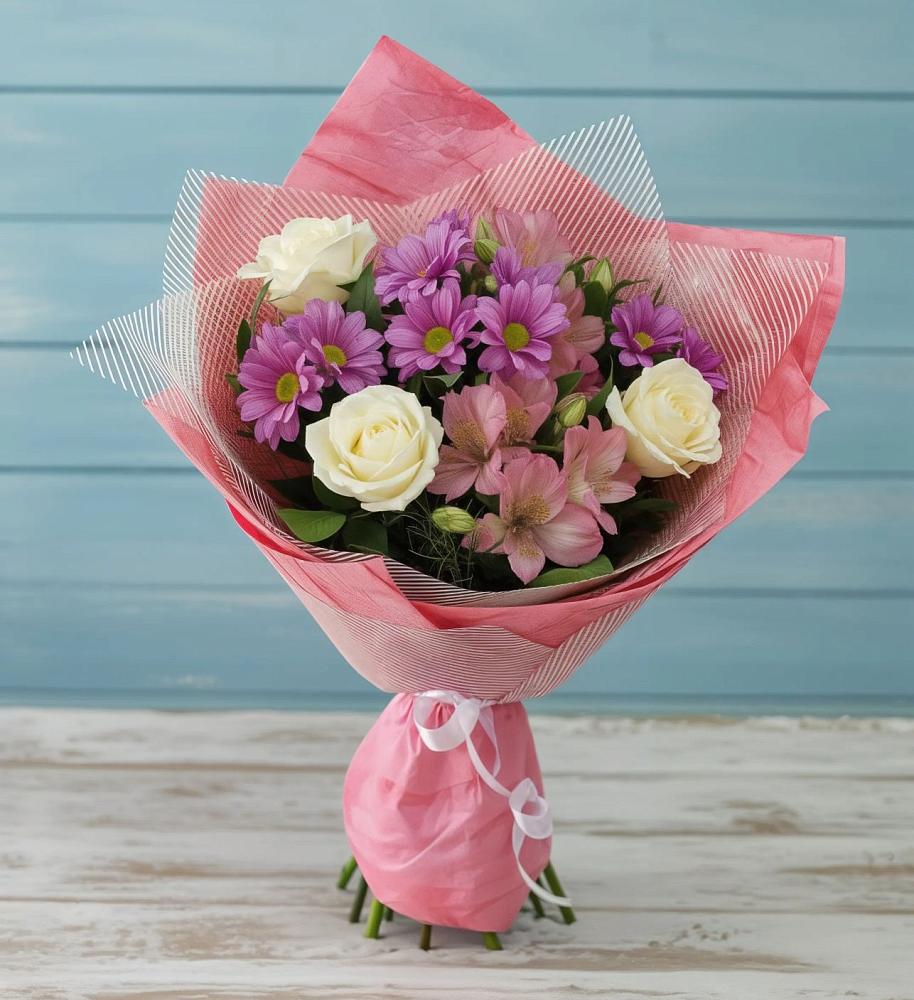 Букет цветов из: Герберы в Илек