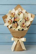 Букет цветов из:  Орхидеи и Розы в Илек